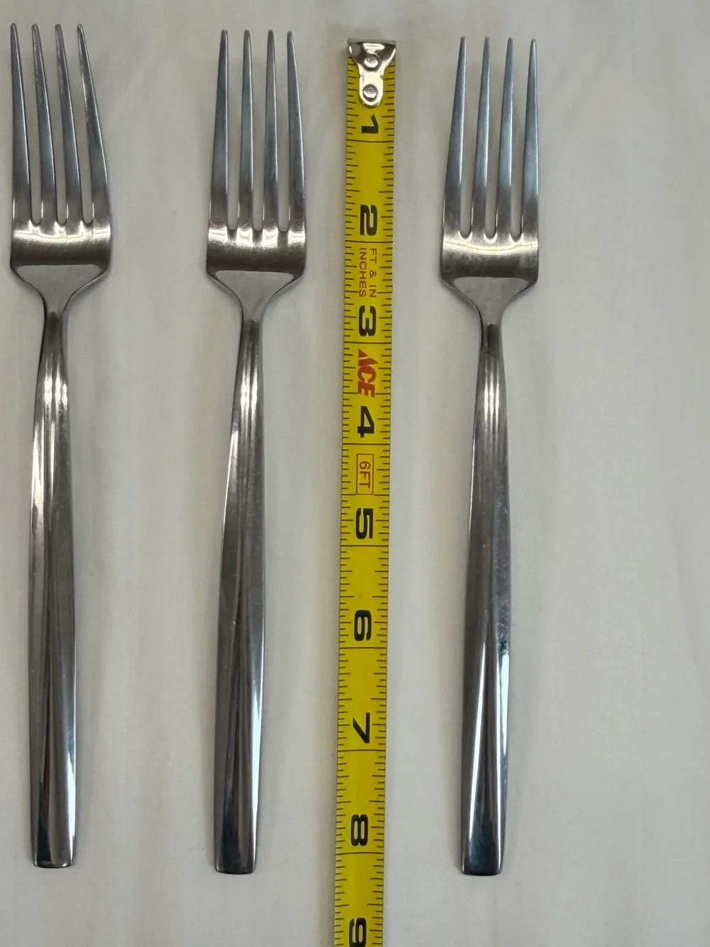 Argent Orfevres Flatware 3 Dinner Forks Capetown 18/10 Stainless Steel Vietnam